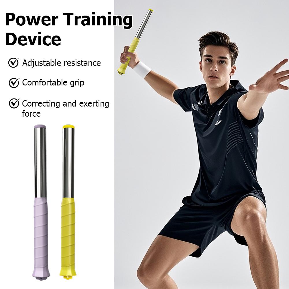 Badminton Forehand - バドミントンスイングトレーナー補正ツールフォアハンド＆バックハンドトレーニング補助器具バドミントンパワートレーナーN2w3