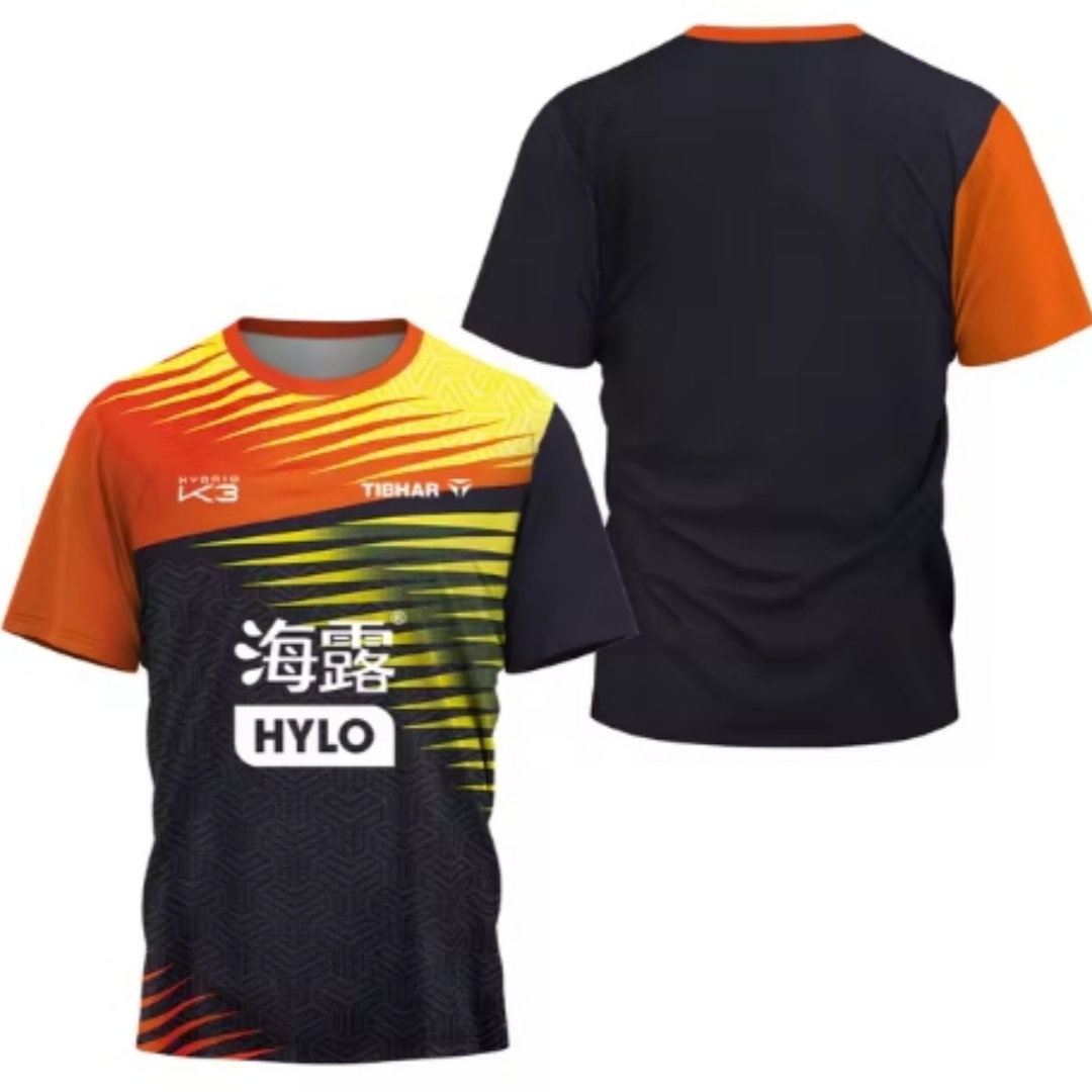 Badminton Aesthetic - メンズ卓球Tシャツ,半袖,通気性,速乾性,三角形の断片,バドミントン,テニス,夏,新品,2022