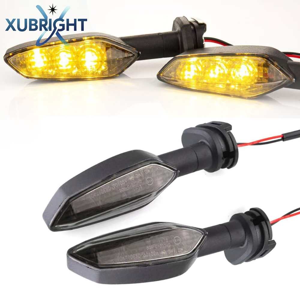 Badminton Flash - LEDバイクウインカーライト フラッシャー E11 ヤマハ MT09 MT-09