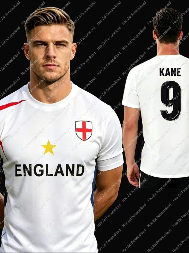 Badminton England - 2026年夏 イングランド代表サッカー ジャージ/Tシャツ ケイン # 9