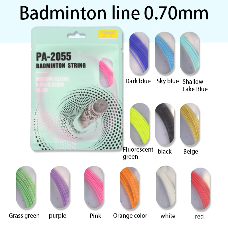 Badminton Yonex String - 高弾性抵抗バドミントンラケット弦、PA-2055、ジムチームで遊ぶ