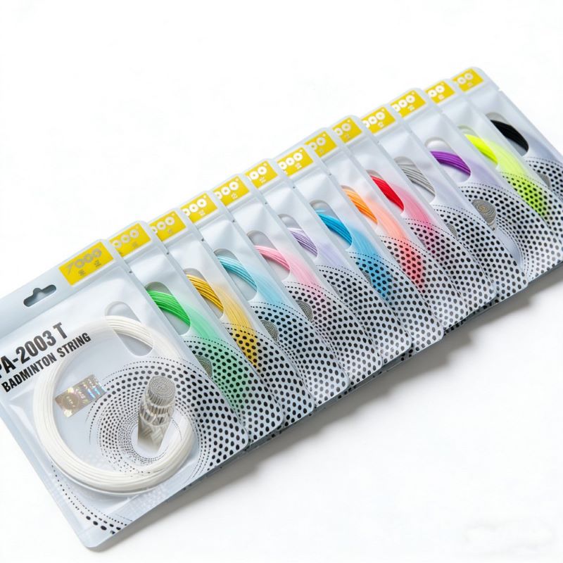 Badminton Yonex String - 22-26ポンドのバドミントンストリング、ワイヤー直径0.68mm、高弾性耐久性のあるトレーニングラケットライン、アマチュア向け、バドミントンアクセサリー