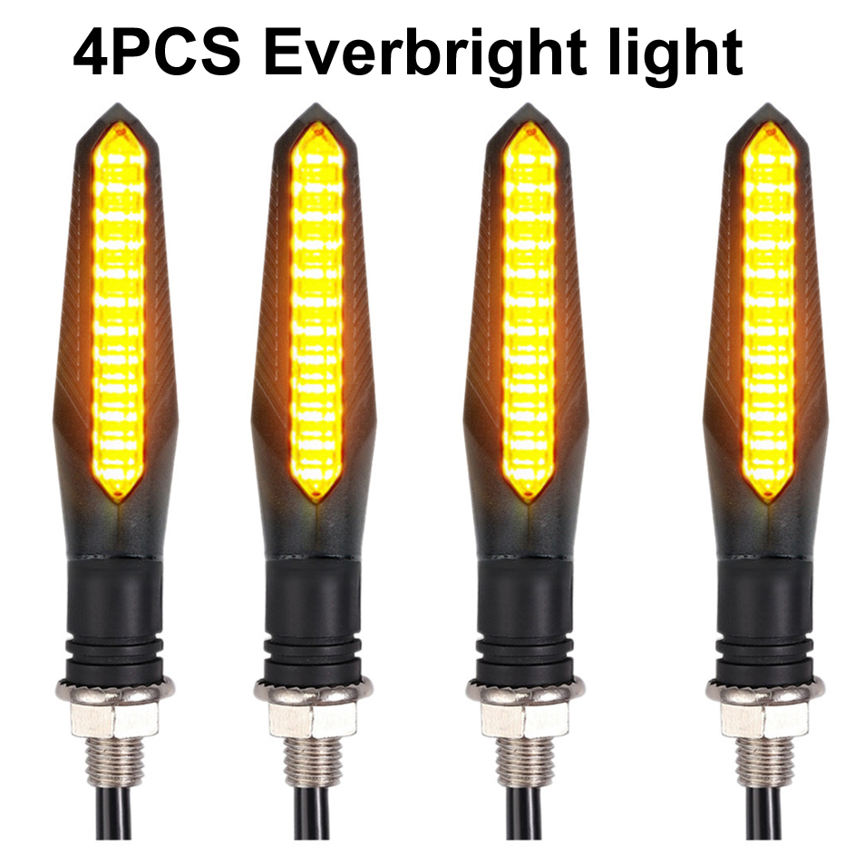 Badminton Flash - 4 個 12V オートバイ LED ターンシグナルライト