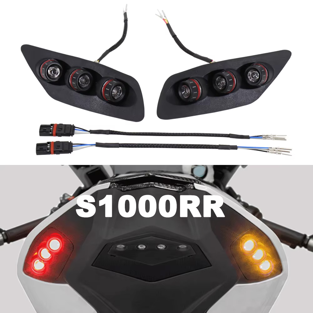 Badminton Flash - Bmw S1000RR 2021-2022新リアライトオートバイledターンシグナルインジケータ指向性フラッシャーライトテールライトS1000RR 2020