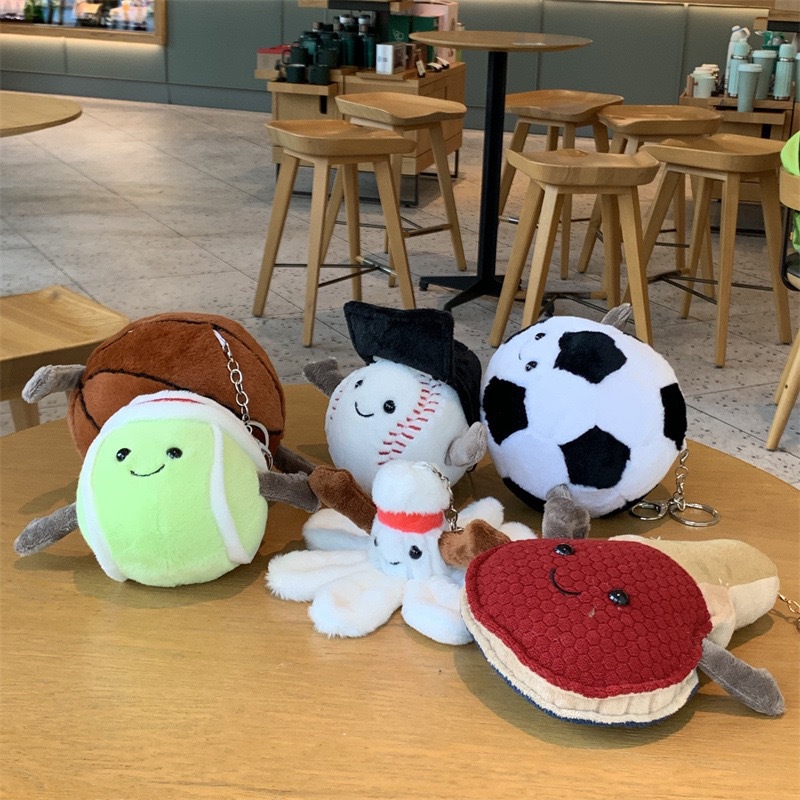 かわいいソフト現実的なバスケットボールサッカーバレーボールバ - Badminton Tv のレビューと価格