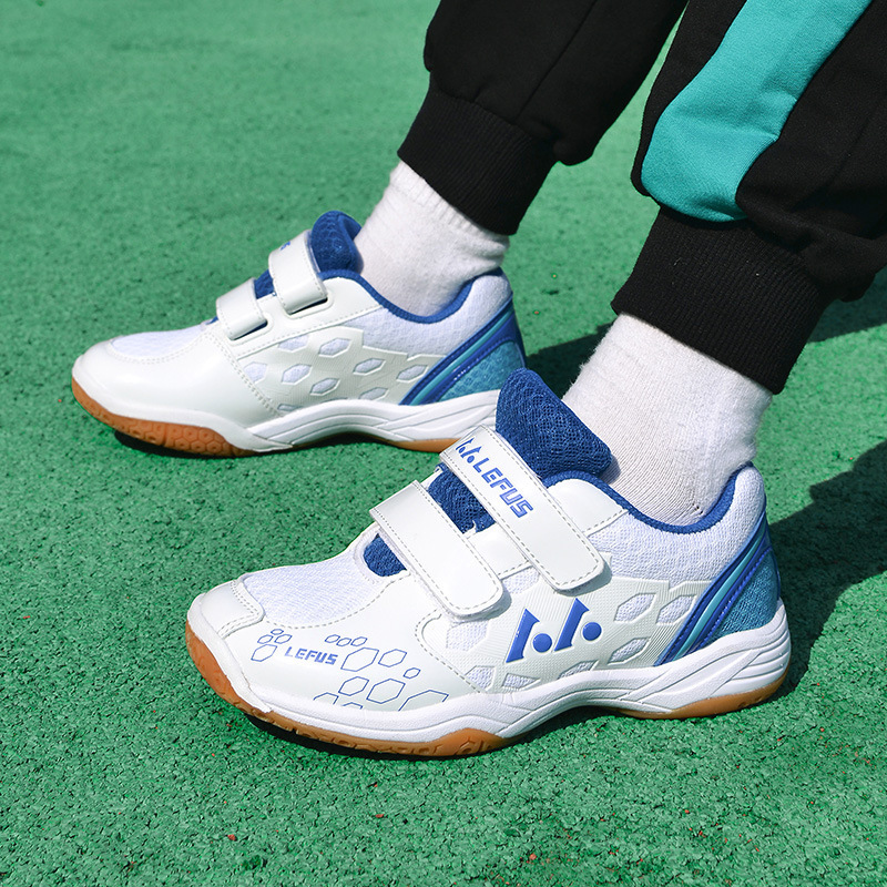 少年少女小型サイズ 28-37 バドミントンシューズフックル - Shoe Non Slip Badminton のレビューと価格
