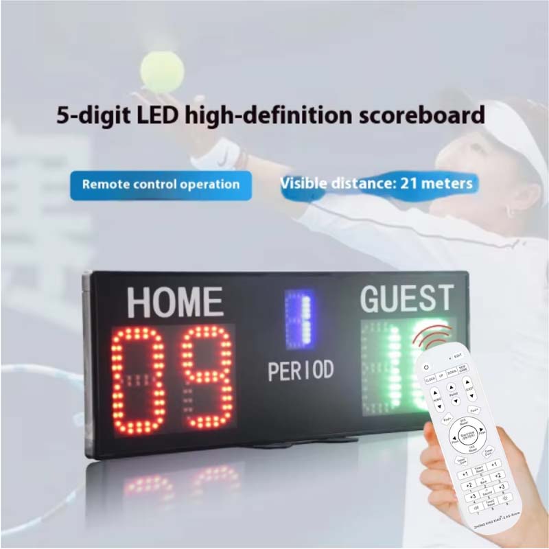 新しい屋外用LED電子5桁カウンター、バスケットボール、ビリ - Badminton Score Counter のレビューと価格