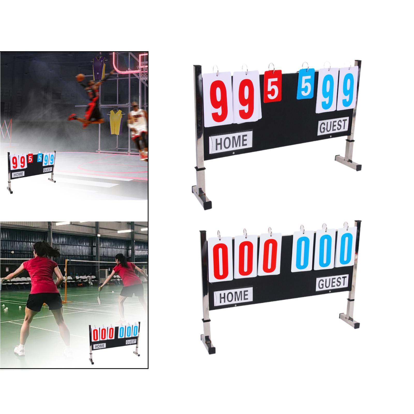 マルチスポーツスコアボード卓上スコアフリッパースコアボードゲ - Badminton Score Counter のレビューと価格