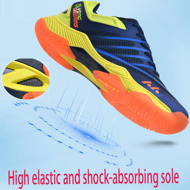 新しいメンズおよびレディーステニスシューズ、滑り止め、通気性 - Shoe Non Slip Badminton のレビューと価格