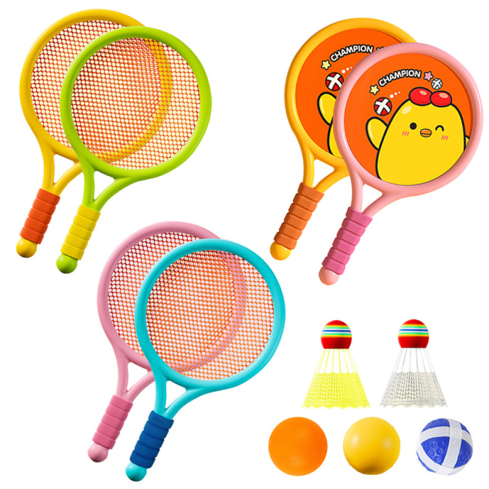 アクティブアウトドアキッズトイセット バドミントン テニスラ - Badminton Fun Game のレビューと価格