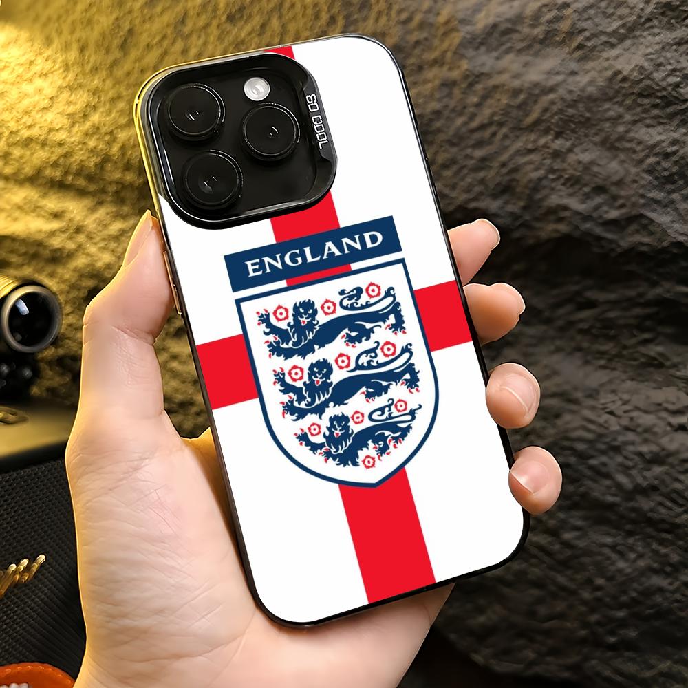 スポーツイングランド旗フットボール柄iPhoneケース iP - Badminton England のレビューと価格