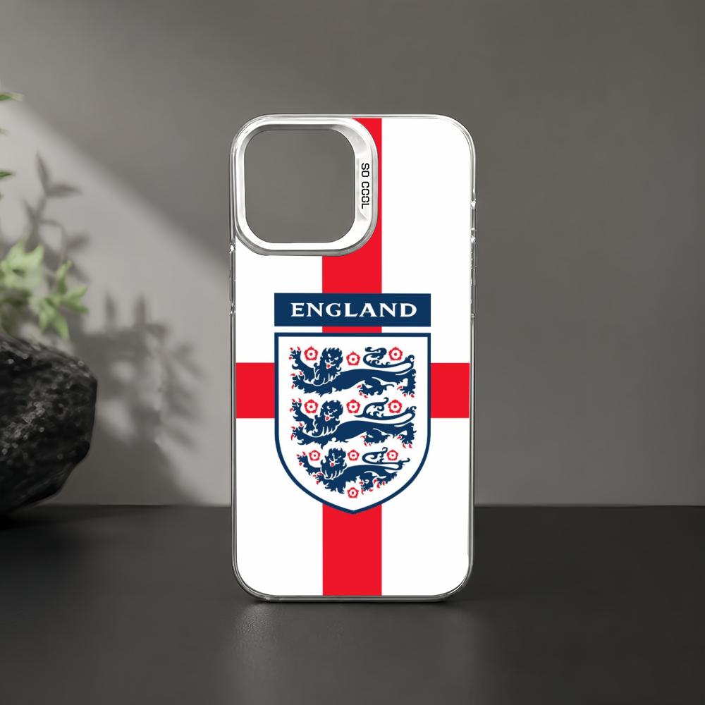 スポーツイングランド旗フットボール柄iPhoneケース iP - Badminton England のレビューと価格