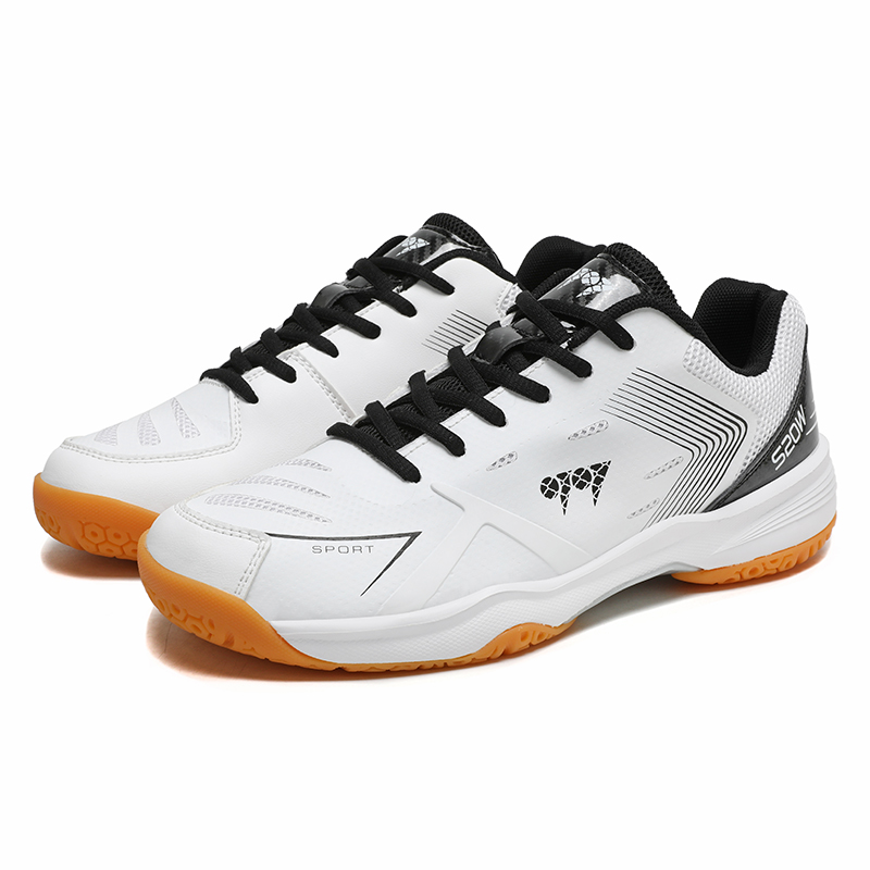 男性と女性のための滑り止めバドミントンシューズ、卓球バレーボ - Shoe Non Slip Badminton のレビューと価格