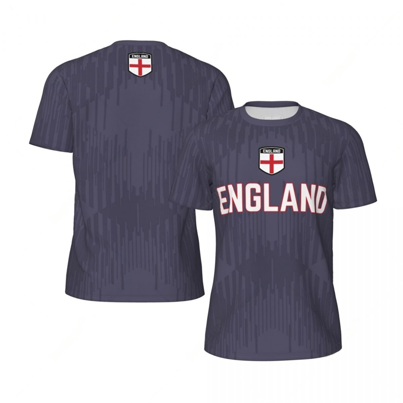 イングランド国旗グラフィックメンズサッカージャージファッショ - Badminton England のレビューと価格