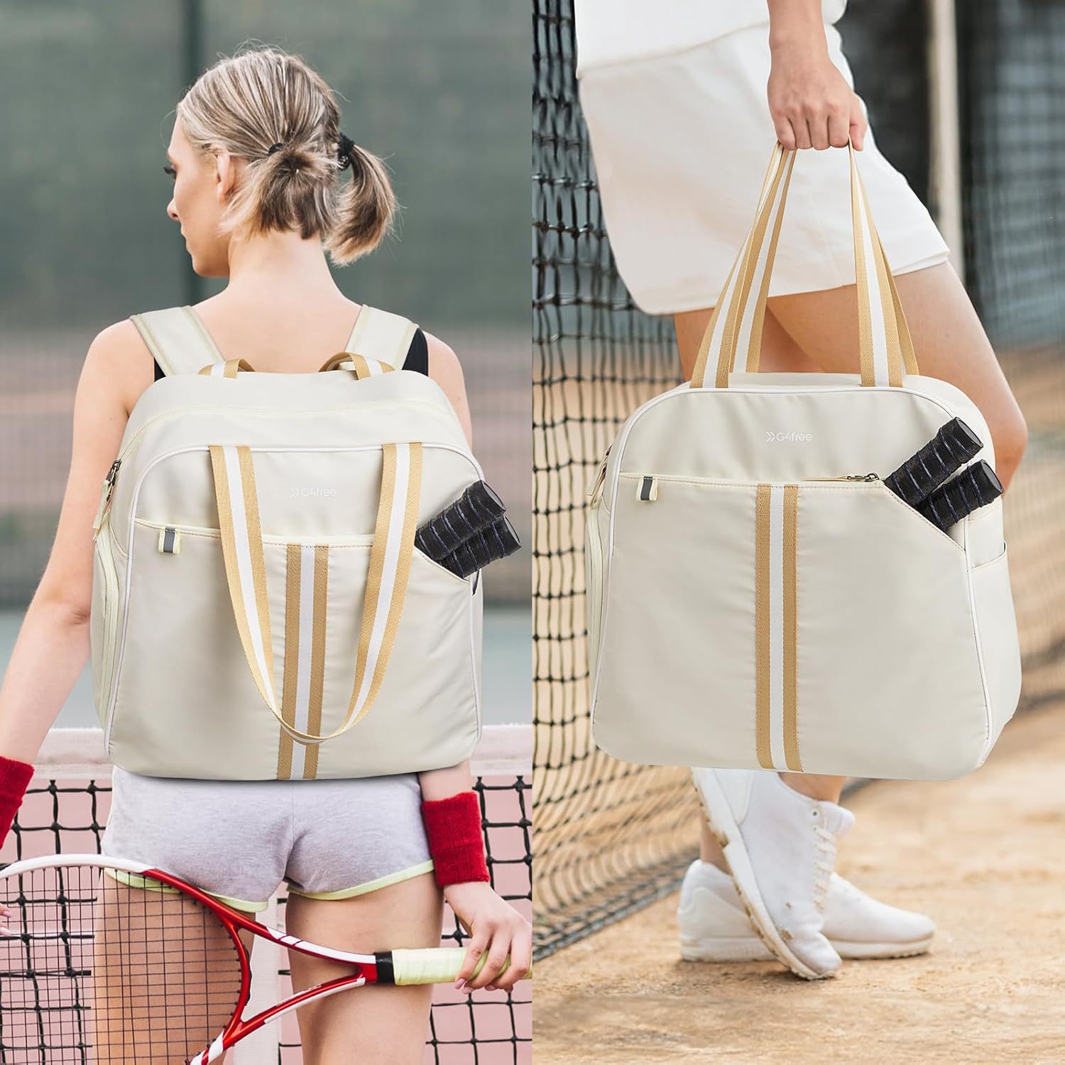 カスタマイズ可能な新型ポータブルテニスラケット収納スポーツバ - Badminton England のレビューと価格