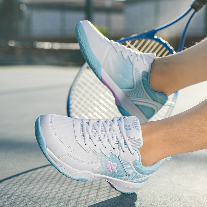 男性女性バドミントンシューズ通気性テニス練習トレーニングシュ - Shoe Non Slip Badminton のレビューと価格