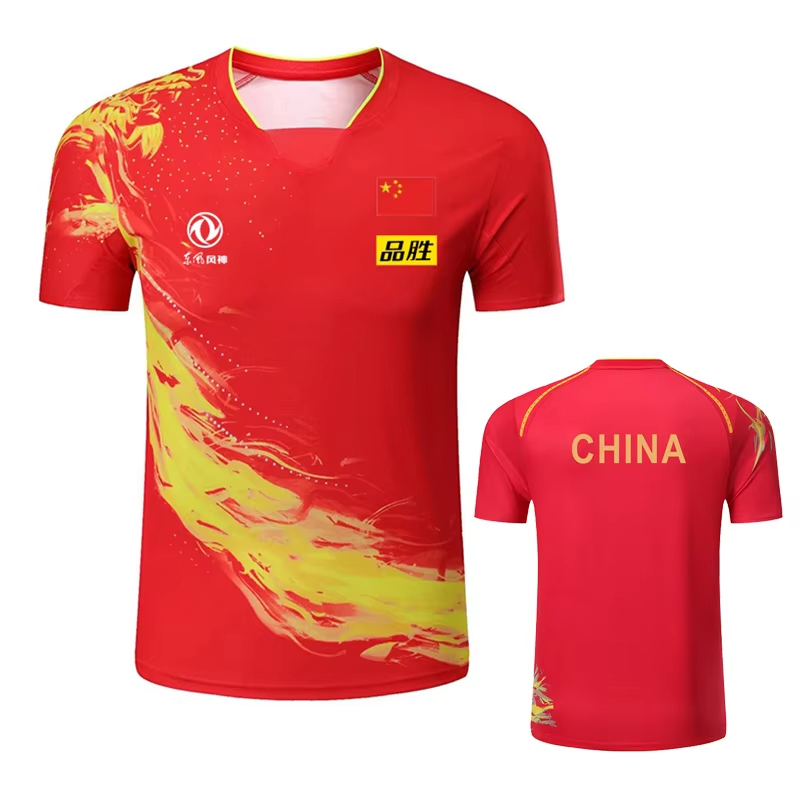 男性と女性のためのドラゴンプリント卓球Tシャツ,ファッション - Badminton Aesthetic のレビューと価格