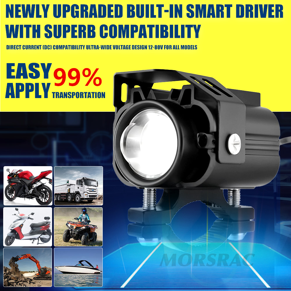 オートバイ,オートバイ,車用の補助LEDフォグランプ,12- - Badminton Flash のレビューと価格