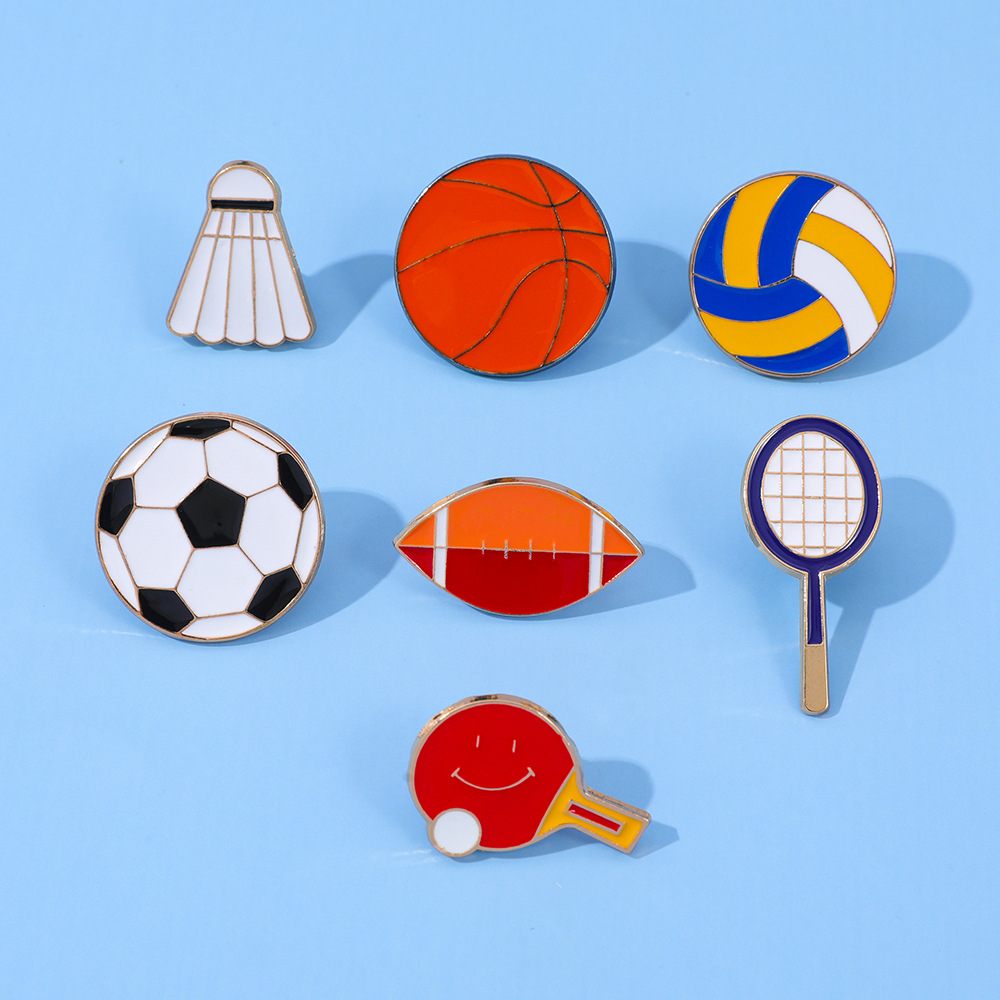 1 セット漫画サッカーバスケットボールバドミントンラグビー卓 - Badminton Tv のレビューと価格