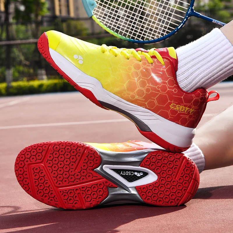 男性バドミントンシューズノンスリップスニーカー高品質トレーニ - Shoe Non Slip Badminton のレビューと価格