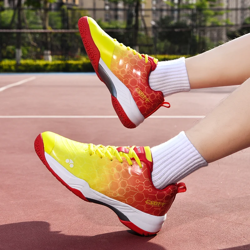 男性バドミントンシューズノンスリップスニーカー高品質トレーニ - Shoe Non Slip Badminton のレビューと価格