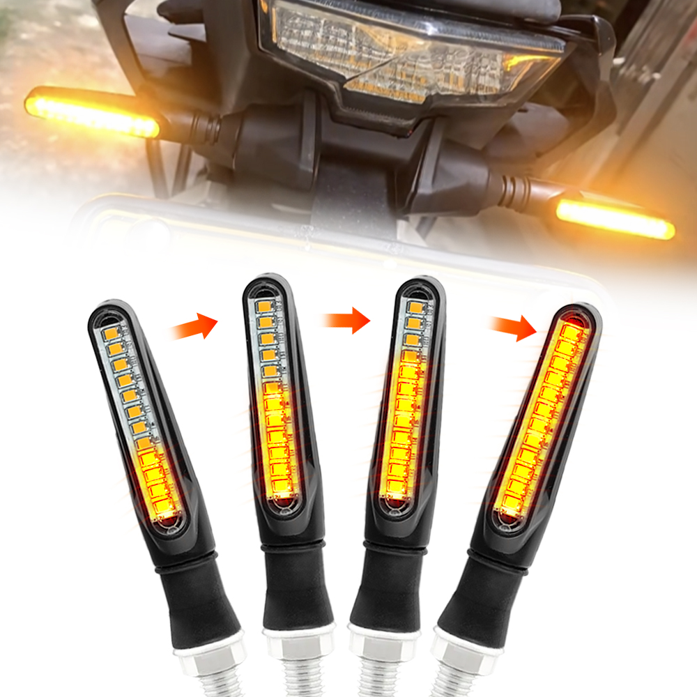 オートバイ LED ウインカー方向指示器点滅リアテールブレー - Badminton Flash のレビューと価格
