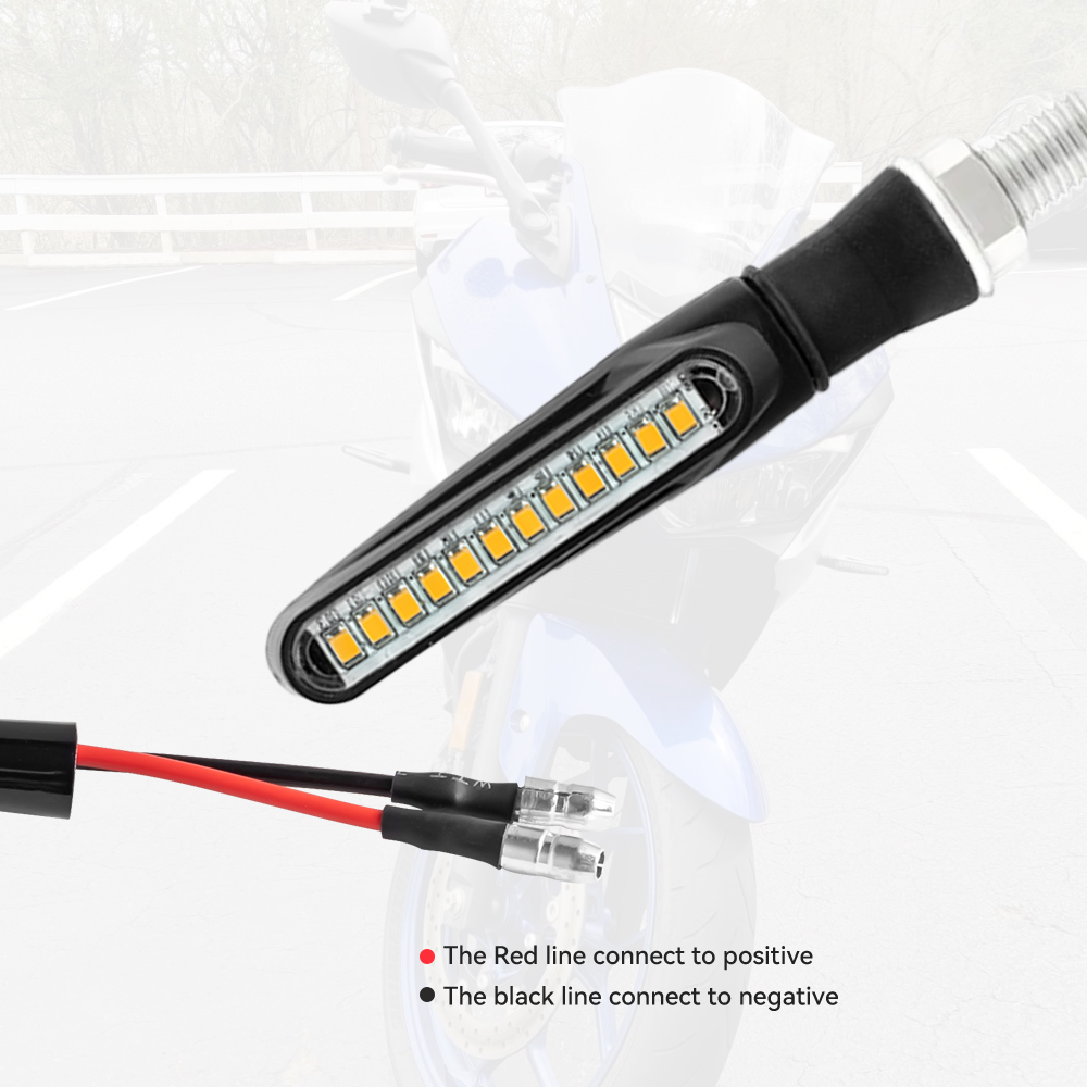 オートバイ LED ウインカー方向指示器点滅リアテールブレー - Badminton Flash のレビューと価格