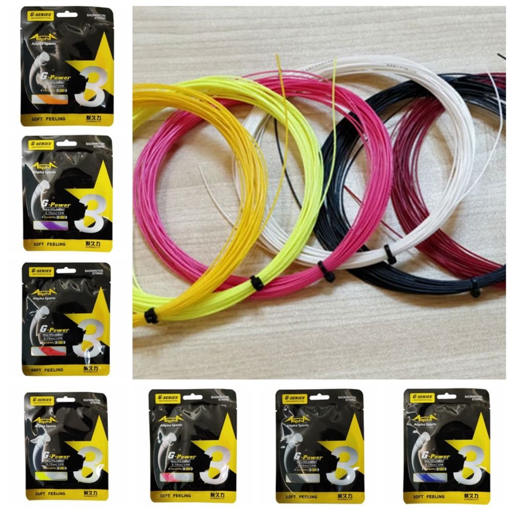 高弾性バドミントンラケットライン、プロのトレーニング用の耐久 - Badminton Yonex String のレビューと価格