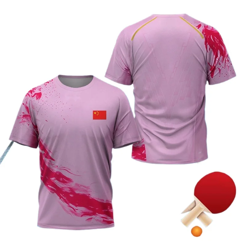 中国ドラゴン卓球グラフィック Tシャツ男性用衣類ファッション - Badminton Aesthetic のレビューと価格