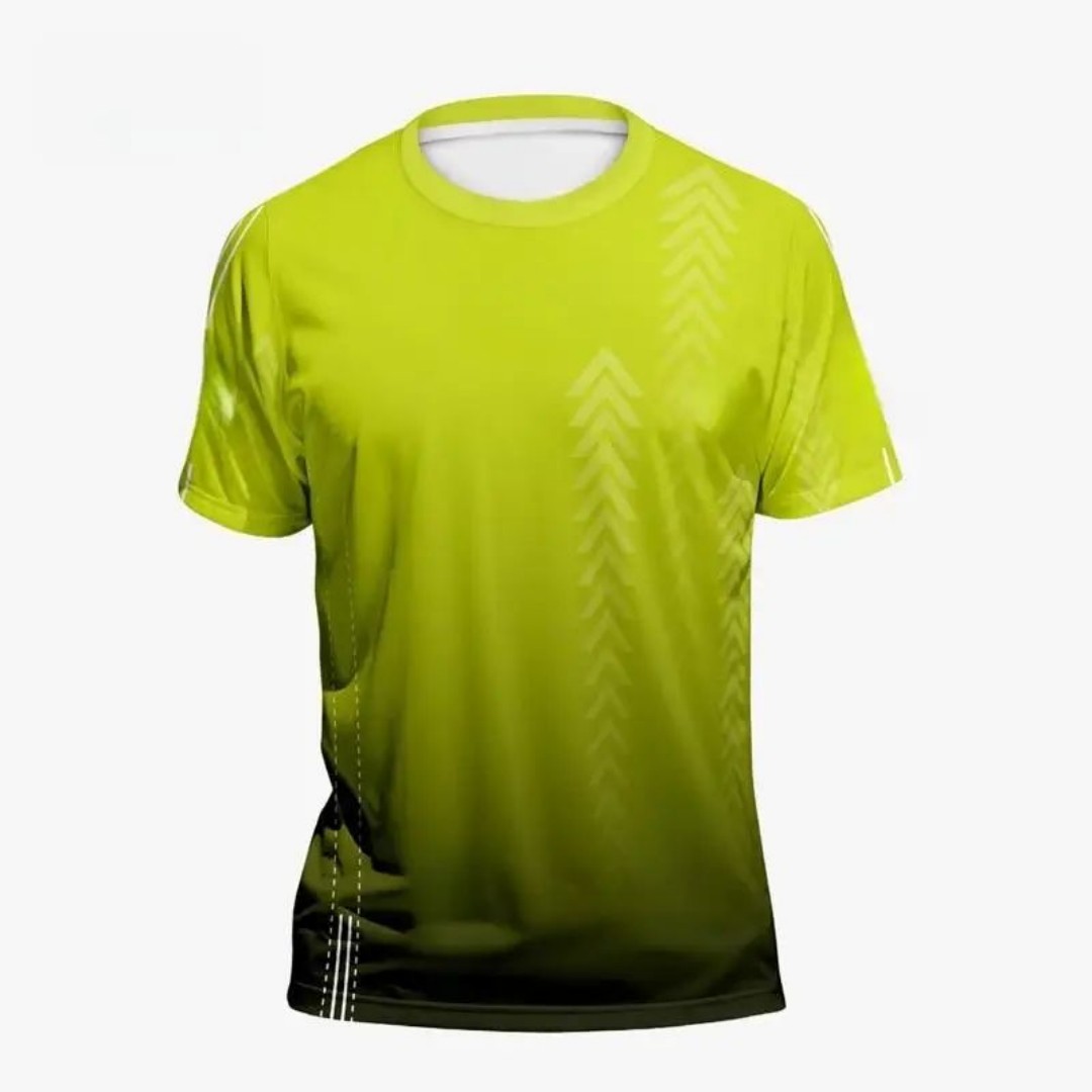 売れ筋メンズサマーバドミントントレーニンググラデーションプリ - Badminton Aesthetic のレビューと価格
