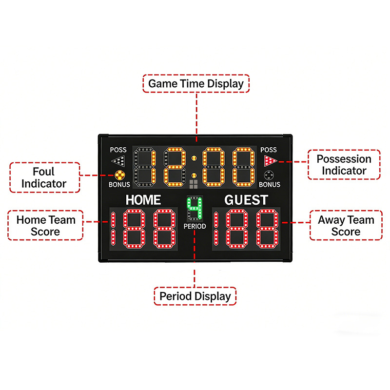 ポータブル充電式電子スコアタイマー（バスケットボール、バドミ - Badminton Score Counter のレビューと価格