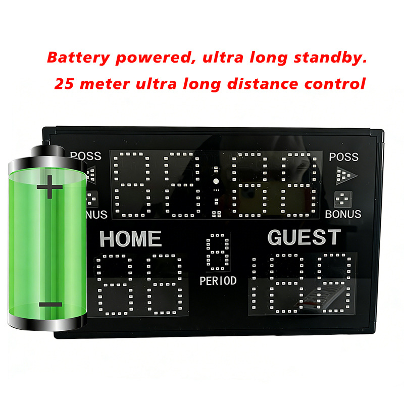 ポータブル充電式電子スコアタイマー（バスケットボール、バドミ - Badminton Score Counter のレビューと価格
